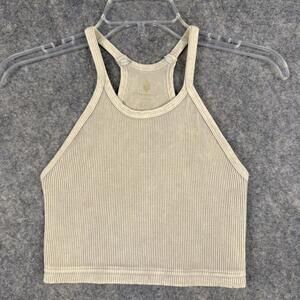 Free People Movement Women’s Casual Workout Tank Top Beige Size XS EUC 530